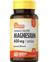 Sundance Advanced Delivery Magnesium 400 mg Quick Release Softgels - 40 ct