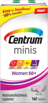 Centrum Minis Women 50+ Multivitamin Tablet - 160 ct