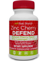 Basic Brands Zinc Cherry Defend Quick Dissolving Lozenges - 100 ct
