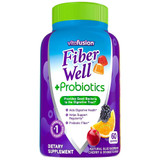 Vitafusion Fiber Well + Probiotics Gummies - 60 ct