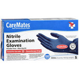 CareMates Nitrile Examination Gloves Berryblue Nitrile Small - 100 ct