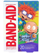 Band-Aid Brand Adhesive Bandages Assorted Sizes Rugrats - 20 ct