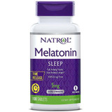 Natrol Melatonin 5 mg Tablets Time Release Extra Strength - 100 Tablets