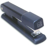 Full Strip Stapler, Metal with Non-Skid Base, Black