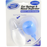 Premier Value Ear Syringe & Nasal Aspirator - 2 ct