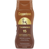 Coppertone Tanning Sunscreen Lotion SPF 15 - 8 oz