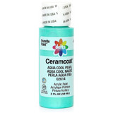 Ceramcoat Paint Aqua Cool Pearl 2 oz