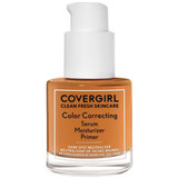 Covergirl Clean Fresh Skincare Color Correcting Serum Moisturizer Primer, Dark Spot Neutralizer-1 Pgk