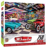 Wheels Collector's Garage 750 Piece Jigsaw Puzzle  Puzzle