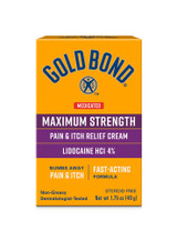 Gold Bond Medicated Pain & Itch Relief Cream Maximum Strength - 1.7 oz