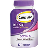 Caltrate Bone Health Advanced Calcium 600 mg + D3 Tablets - 120 ct