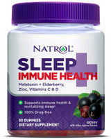 Natrol Sleep + Immune Health Gummies Berry - 50 ct