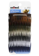 Side Combs, Asst, 12Ct - 1 Pkg