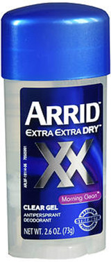 Arrid Extra Dry Antiperspirant Deodorant Clear Gel Morning Clean - 2.6 oz