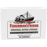 Fisherman's Friend Original Extra Strong Menthol Cough Suppressant Lozenges - 38 lozenges