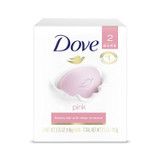 Dove Beauty Bars Pink, 2 - 4 oz Bars