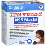 CareMates N-95 Respirator Mask - 10 ct