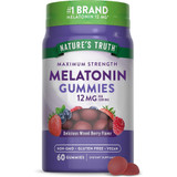 Nature's Truth Melatonin Gummies, Mixed Berry Flavor - 60 ct
