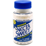 Necta Sweet Saccharin Tablets, 1/2 Grain - 1000 ct