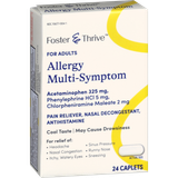 Foster & Thrive Allergy Multi-Symptom Relief - 24 ct