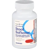 Foster & Thrive Extra Strength Stool Softener Docusate Sodium 250 mg Softgels - 30 count