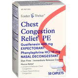 Foster & Thrive Chest Congestion Relief PE - 50 ct