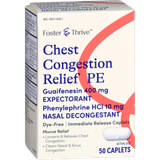 Foster & Thrive Chest Congestion Relief PE - 50 ct