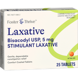 Foster & Thrive Bisacodyl USP 5 mg Laxative - 25 ct