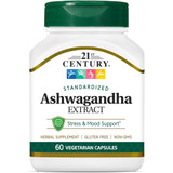 21st Century Ashwagandha Extract Capsules - 60 ct
