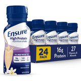 Ensure High Protein Nutrition Shake, 8 oz, Vanilla - 4pks of 6