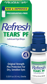 Refresh Tears PF Lubricant Eye Drops - .33 oz