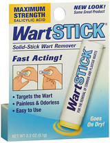 Wart Stick Solid-Stick Wart Remover Maximum Strength - 0.02 oz