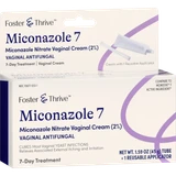 Foster & Thrive Miconazole 7 Miconazole Nitrate Vaginal Cream (2%) - 3 count