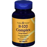Foster & Thrive B-100 Complex Prolonged ReleaseTablets - 100 count