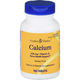 Foster & Thrive Calcium 500 mg + Vitamin D3 Tablets - 160 count