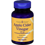 Foster & Thrive Apple Cider Vinegar 300 mg Tablets - 200 count