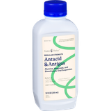 Foster & Thrive Regular Strength Antacid & Antigas Alumina, Magnesia, and Simethicone Oral Suspension Mint - 12 oz
