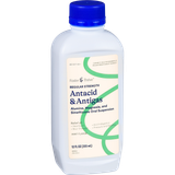 Foster & Thrive Regular Strength Antacid & Antigas Alumina, Magnesia, and Simethicone Oral Suspension Mint - 12 oz