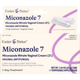Foster & Thrive Miconazole 7 Miconazole Nitrate Vaginal Cream (2%) - 7 count