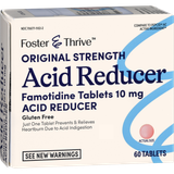 Foster & Thrive Original Strength Acid Reducer Famotidine Tablets 10 mg - 60 count
