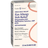 Foster & Thrive Once Daily Eye Allergy Itch Relief Olopatadine HCl Ophthalmic Solution, USP 0.2% - .85 oz