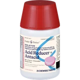 Foster & Thrive Acid Reducer + Antacid Chewable Tablets Berry - 25 count