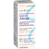 Foster & Thrive Children's Allergy Loratadine Oral Solution Grape USP, 5 mg - 4 oz.