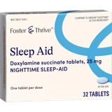 Foster & Thrive Sleep Aid Doxylamine Succinate 25 mg Tablets - 32 count