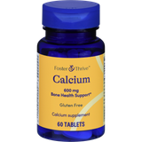 Foster & Thrive Calcium 600 mg Tablets - 60 count