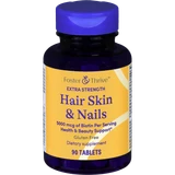 Foster & Thrive Extra Strength Hair Skin & Nails Tablets - 90 count