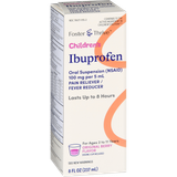 Foster & Thrive Children's Ibuprofen 100 mg per 5 mL Oral Suspension (NSAID) Original Berry - 8 oz