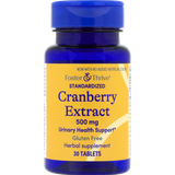 Foster & Thrive Standardized Cranberry Extract 500 mg Tablets - 30 count