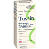 Foster & Thrive Adult Tussin Guaifenesin Oral Solution, USP - 4 oz