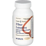 Foster & Thrive Fiber Laxative Calcium Polycarbophil 625 mg Caplets - 90 count